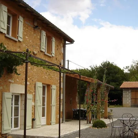 La Queue Rousse - Maison Ancienne Avec Cheminee Et Jardin Cloture - Fr-1-653-132 Montembœuf