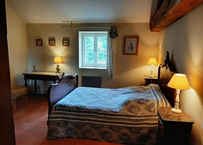 La Queue Rousse - Maison Ancienne Avec Cheminee Et Jardin Cloture - Fr-1-653-132 Montembœuf